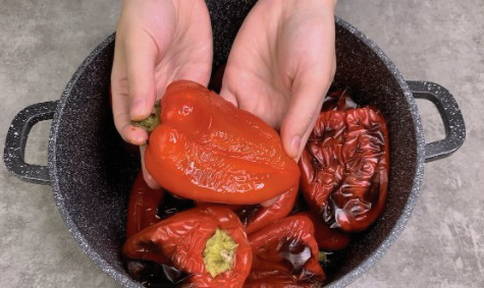 Болгарский перец целиком на зиму