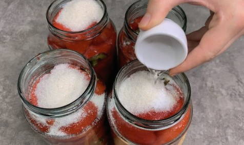 Болгарский перец целиком на зиму