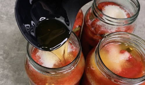 Болгарский перец целиком на зиму