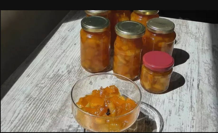 Тыквенное варенье с лимоном