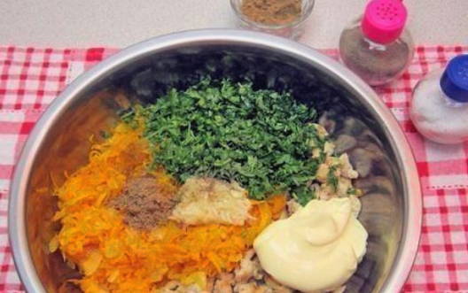 Рулетики из баклажанов с курицей Рулетики из баклажанов с курицей