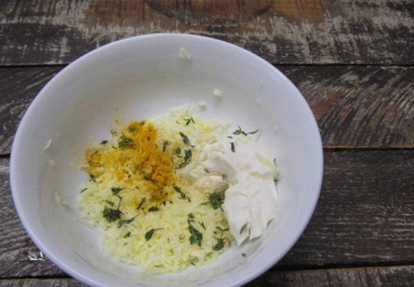 Рулетики из баклажанов с грибами