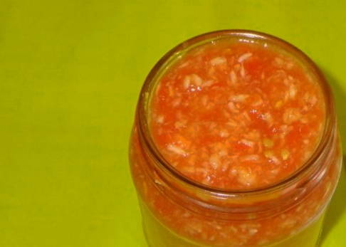 Хреновая закуска с варкой на зиму