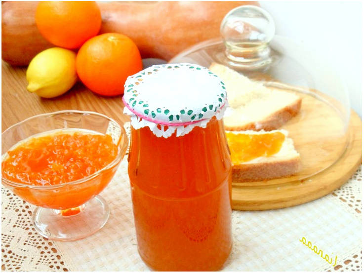 Джем из тыквы с лимоном