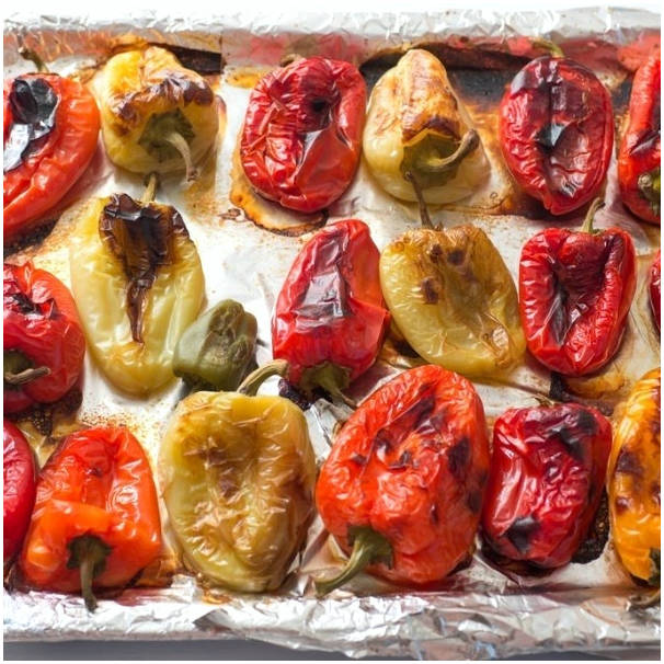 Запеченный маринованный перец на зиму