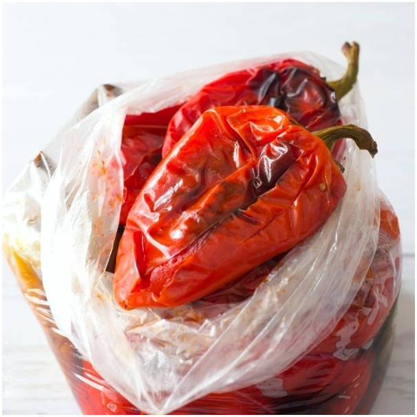Запеченный маринованный перец на зиму