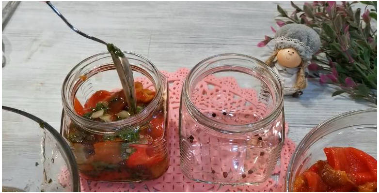 Маринованный перец, запеченный в духовке, на зиму Маринованный перец, запеченный в духовке, на зиму