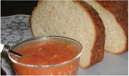 Горлодер с чесноком и хреном