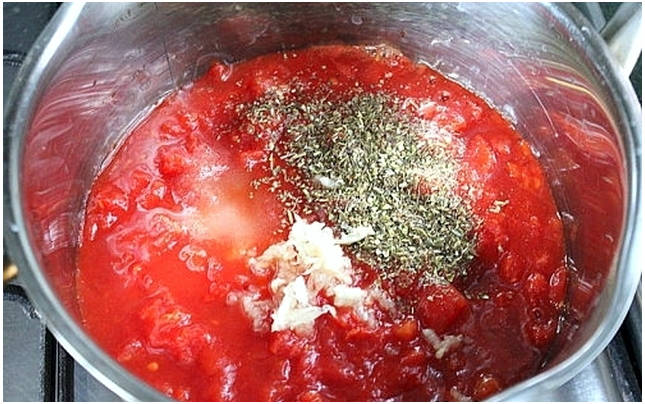 Рулетики из баклажанов с фаршем