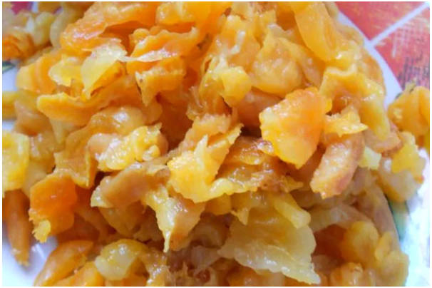 Джем из тыквы с курагой на зиму