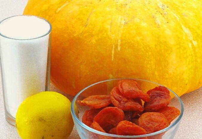 Варенье из тыквы с курагой и лимоном Варенье из тыквы с курагой и лимоном