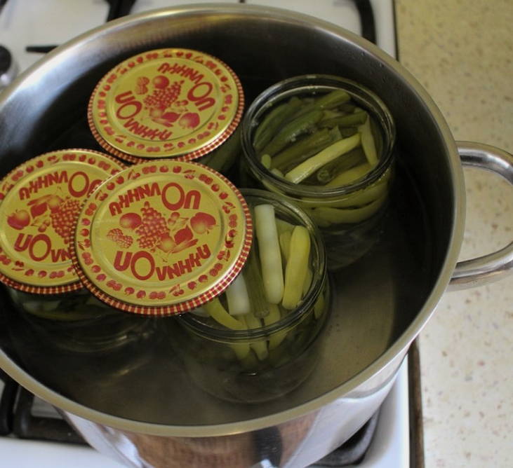 Маринованная спаржевая фасоль на зиму Маринованная спаржевая фасоль на зиму