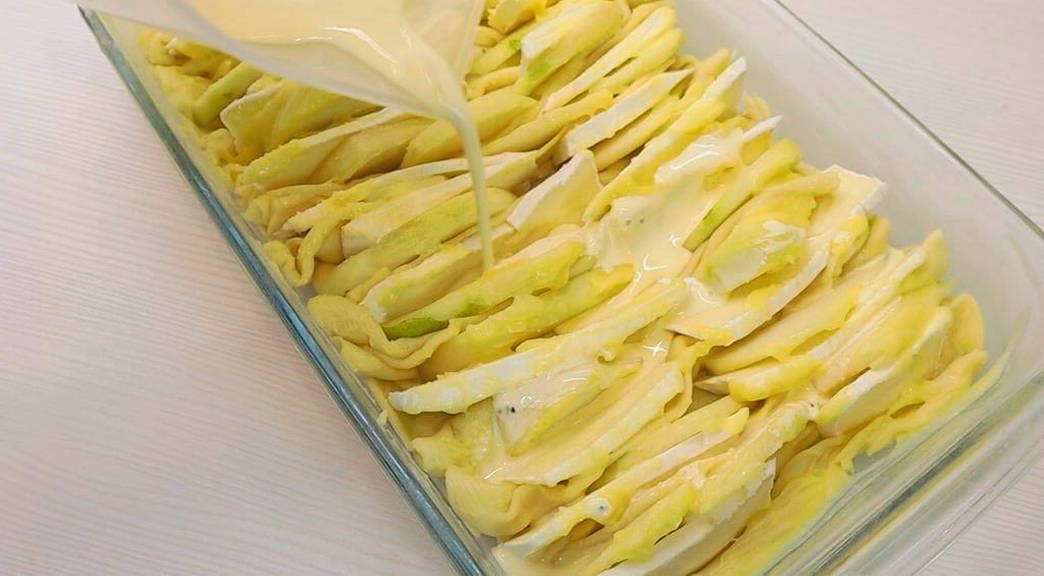 Пирог с грушей и сыром бри Пирог с грушей и сыром бри