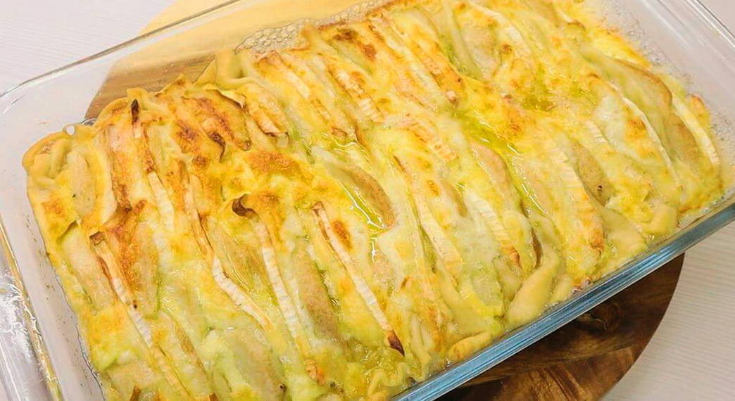 Пирог с грушей и сыром бри Пирог с грушей и сыром бри