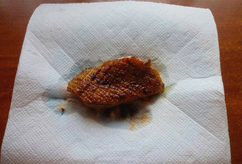 Салат с уткой и грушей