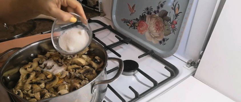 Фасоль с грибами на зиму в банках Фасоль с грибами на зиму в банках