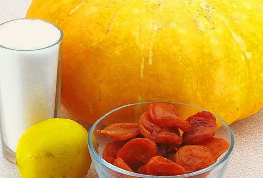 Джем из тыквы с курагой