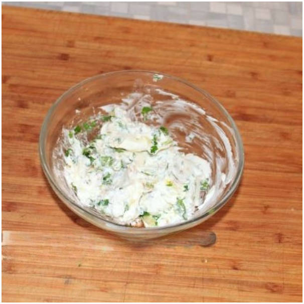 Рулетики из баклажанов с сыром, грецкими орехами и чесноком