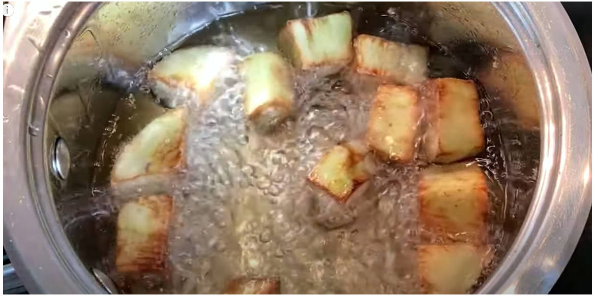 Салат с баклажанами и сливочным сыром
