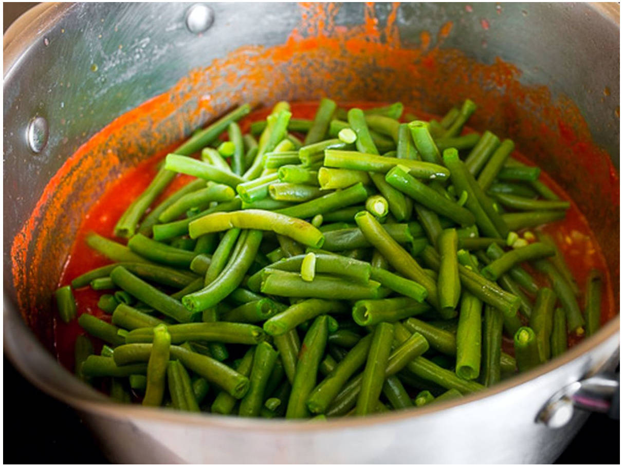 Салат из стручковой фасоли на зиму