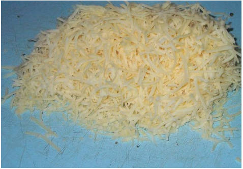 Баклажаны в кляре с чесноком и сыром на сковороде