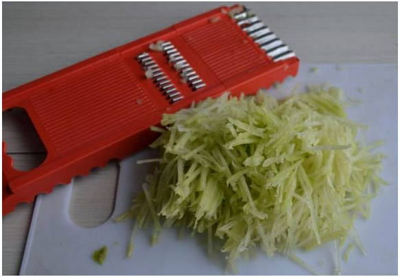 Салат из редьки и говядины