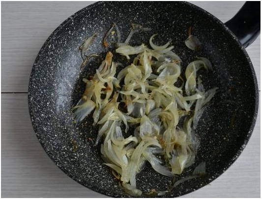 Салат из редьки и говядины