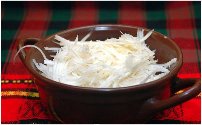 Салат из редьки дайкон