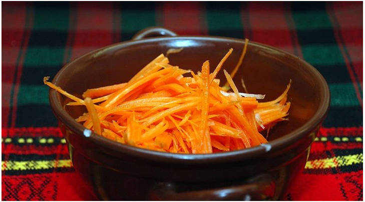 Салат из редьки дайкон