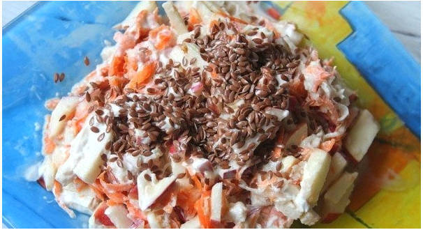 Салат из редьки дайкон с морковью