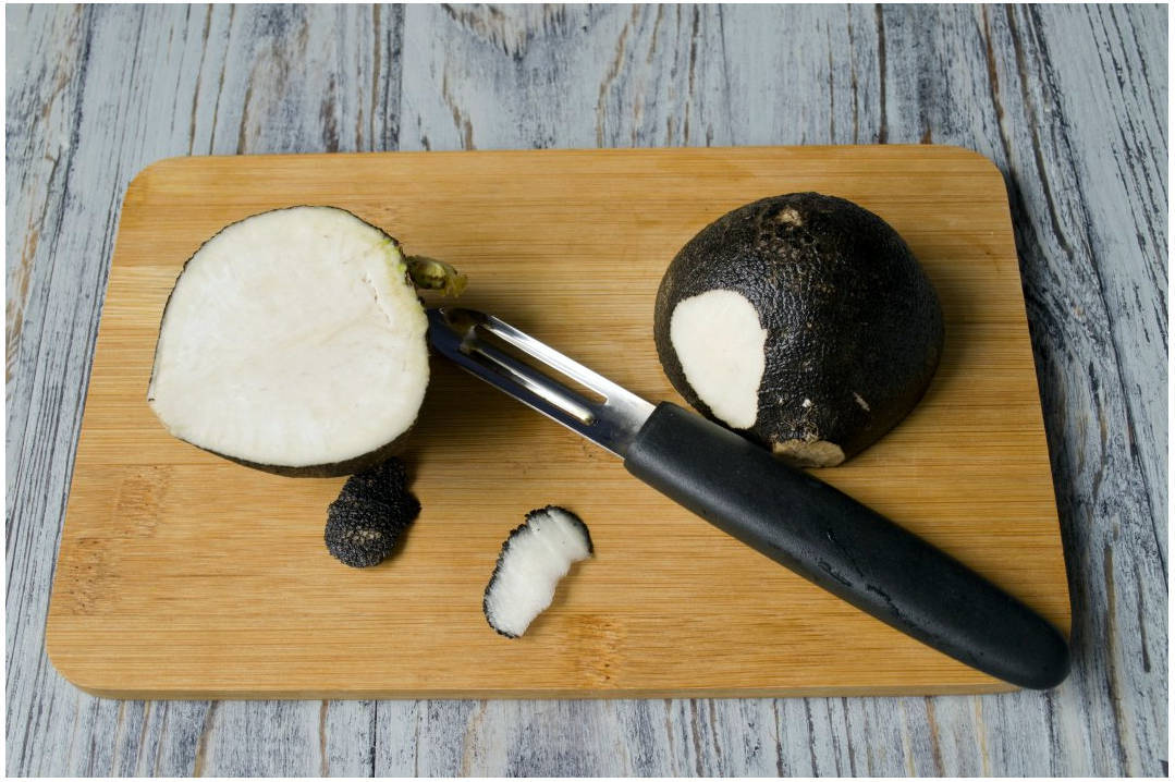 Салат из черной редьки