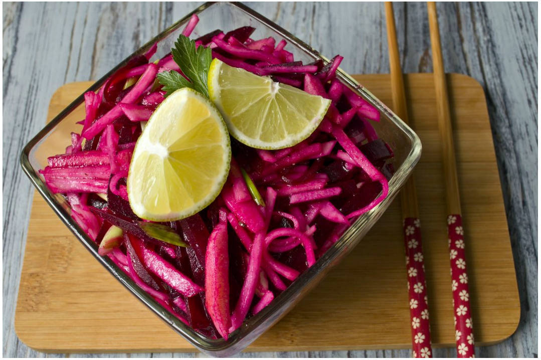 Салат из черной редьки