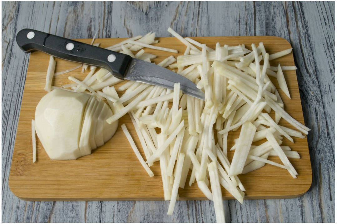 Салат из черной редьки