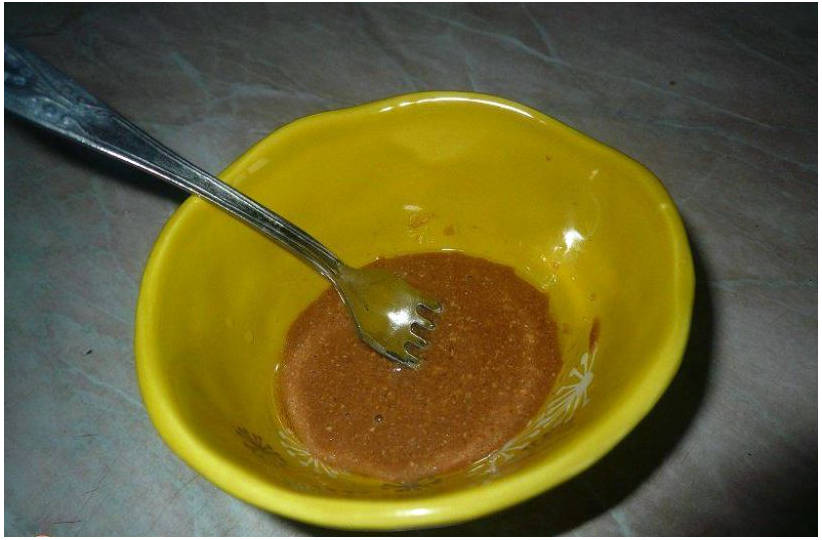 Салат из зеленой редьки с яйцом