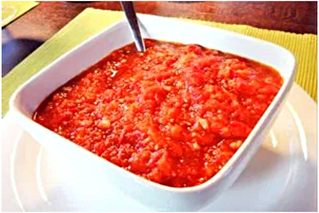 Хреновая закуска из помидор с хреном и чесноком на зиму