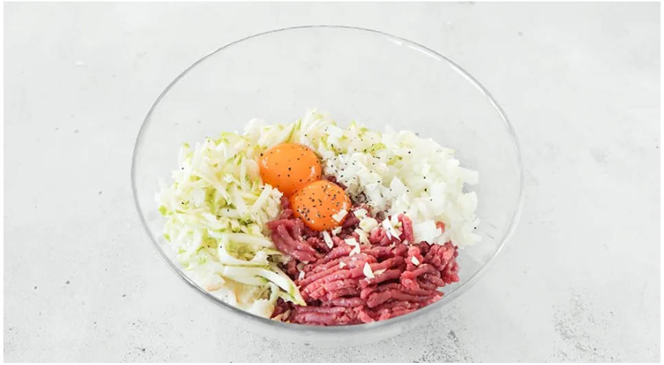 Котлеты из мяса и кабачков Котлеты из мяса и кабачков