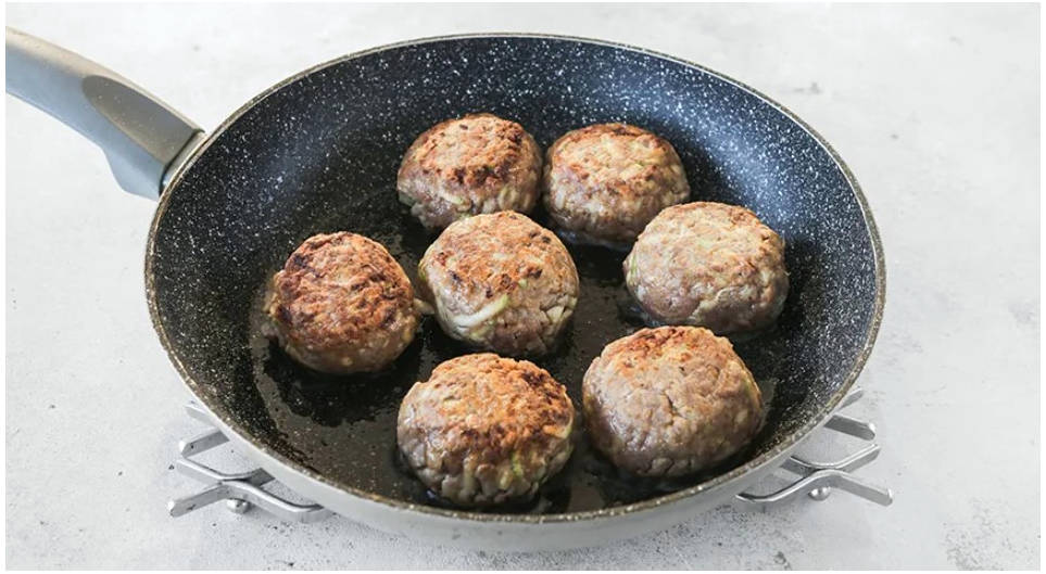 Котлеты из мяса и кабачков Котлеты из мяса и кабачков