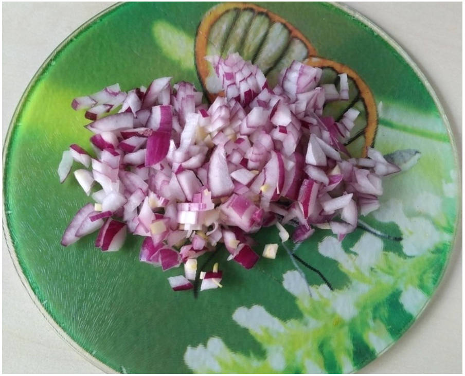 Салат из белой редьки