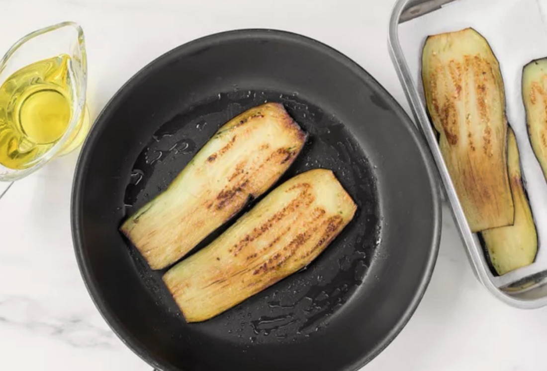 Рулетики из баклажанов с творожным сыром и грецкими орехами по-грузински