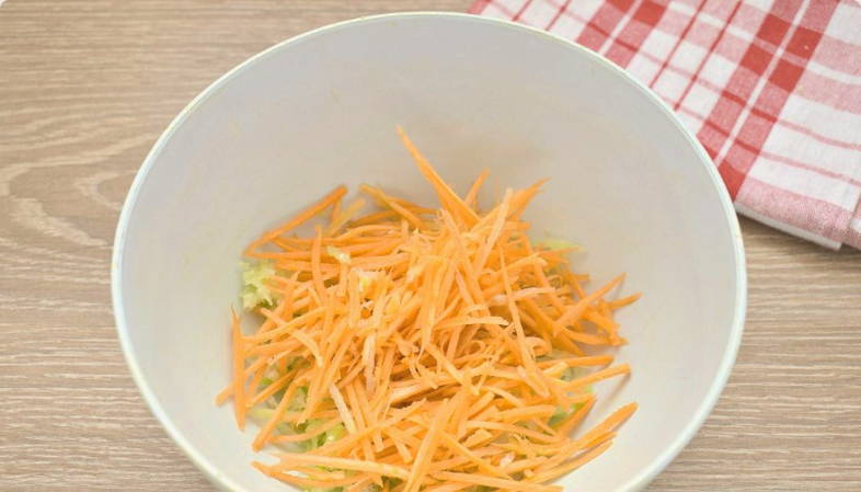 Салат из зеленой редьки по-корейски