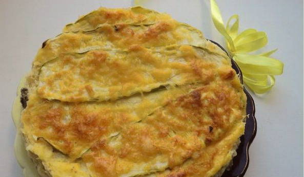 Лазанья из кабачков без мяса Лазанья из кабачков без мяса