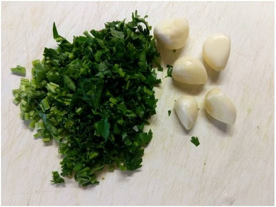 Острые баклажаны с чесноком