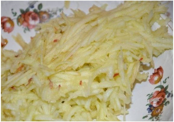 Салат из свежей редьки Салат из свежей редьки