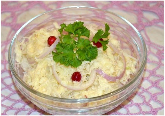 Салат из свежей редьки Салат из свежей редьки