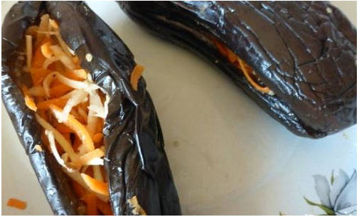 Баклажаны под гнетом