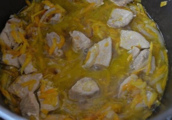 Баклажаны с курицей