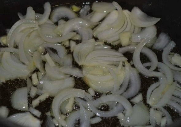 Баклажаны с фасолью