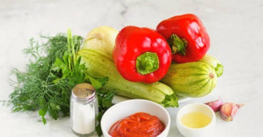 Кабачки в томатном соусе Кабачки в томатном соусе