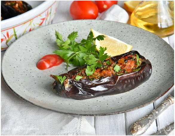 Фаршированные баклажаны по-турецки