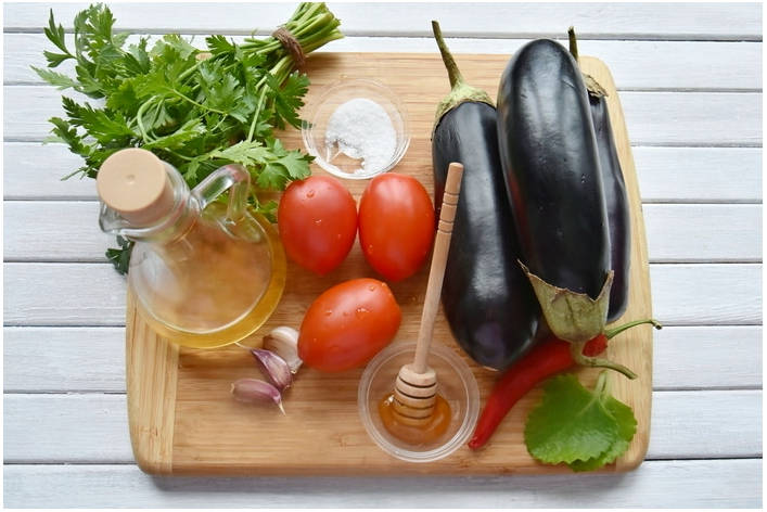 Фаршированные баклажаны по-турецки